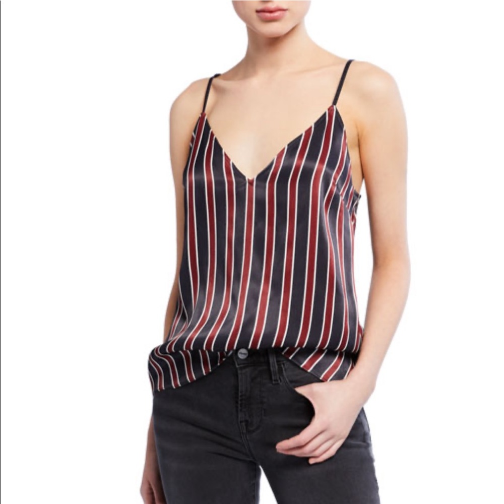 NWT Frame V-Neck Stripe Camisole